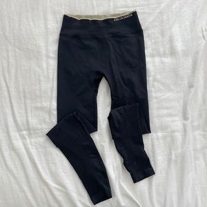 Lululemon Black Yoga Pants, Size 6